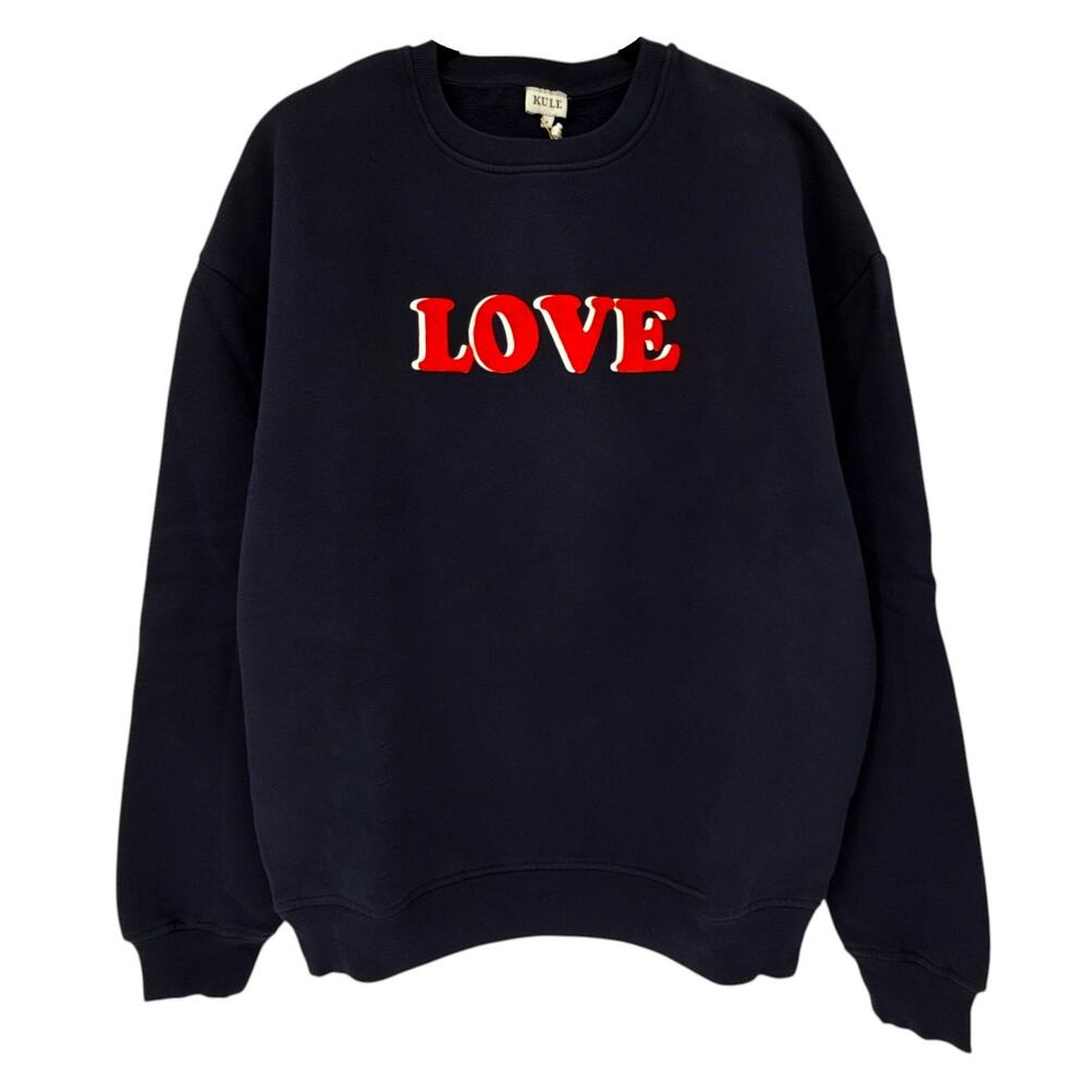 KULE The Oversized Love Sweatshirt in Navy S